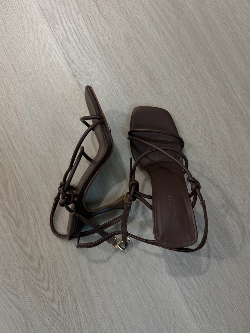 Open Edit Strappy Heels